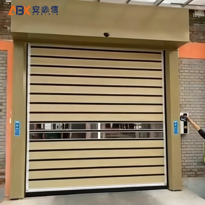 白银市螺旋式高速门